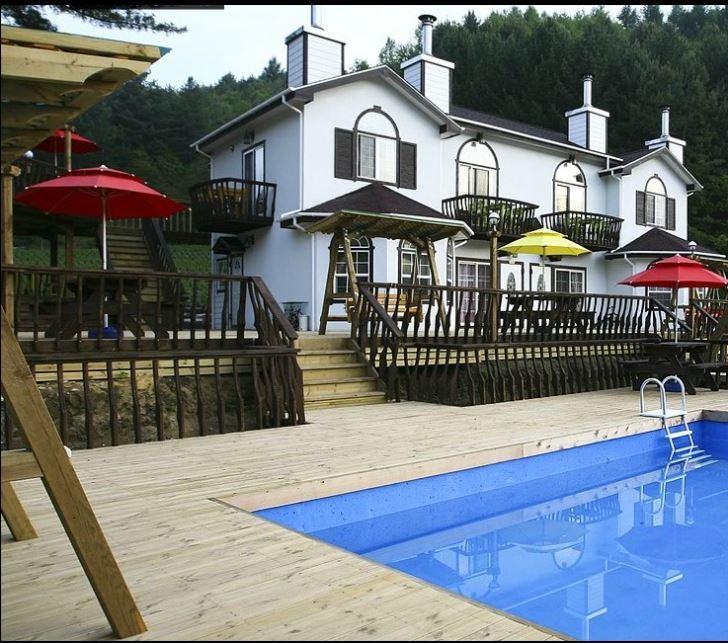 Gold Castle Pension Pyeongchang Buitenkant foto
